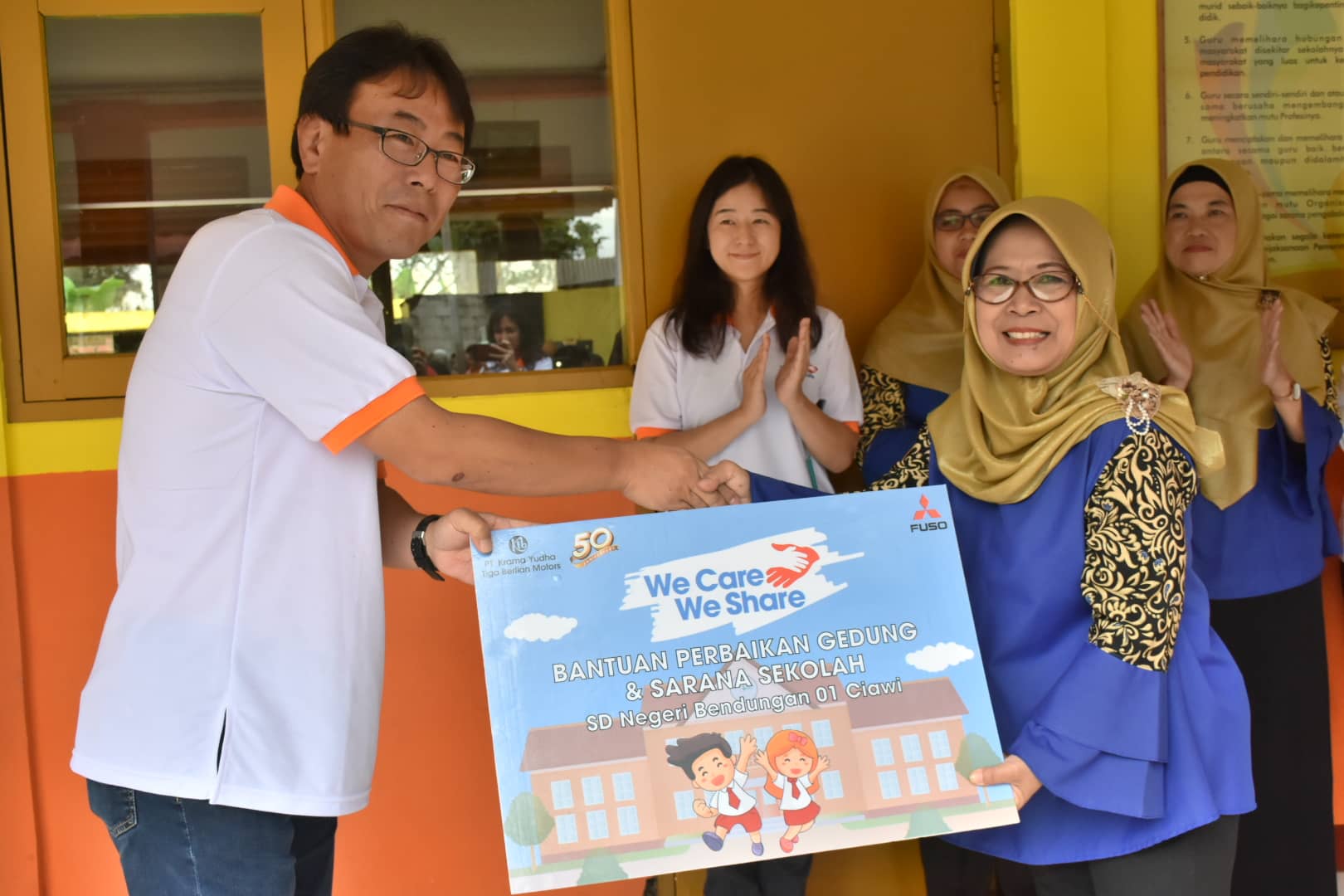 KTB MENGAWALI TAHUN 2020 DENGAN BERBAGI KECERIAAN MELALUI PROGRAM CSR “WE CARE, WE SHARE” KE-15 DI SD NEGERI BENDUNGAN 01 CIAWI - BOGOR