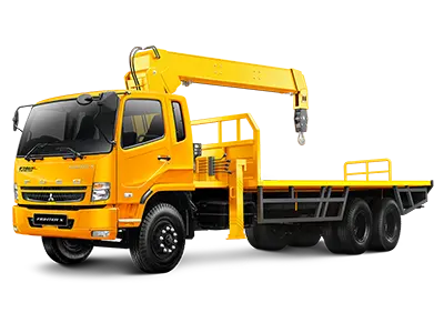 Karoseri Flat Deck Crane