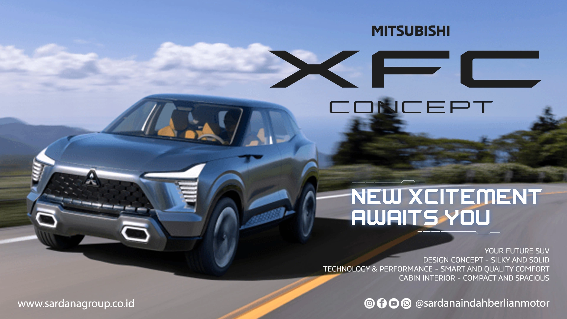 Mitsubishi XFC Concept, Your Future SUV