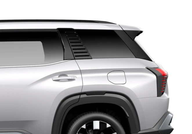 Mitsubishi Destinator Roof Rail dengan Desain Pillar Iconic