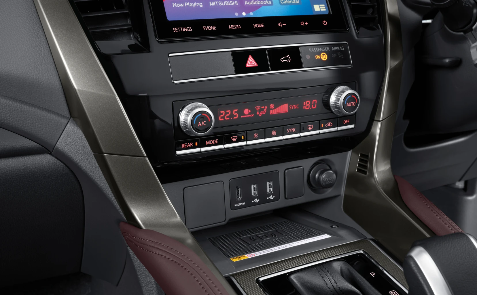 Mitsubishi New Pajero Sport Dual Zone AC dengan NanoE X