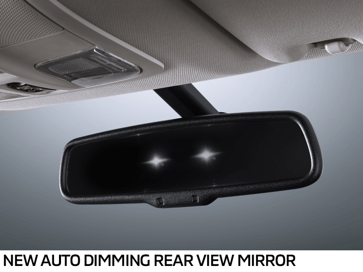 New Auto Dimming Rear View Mirror