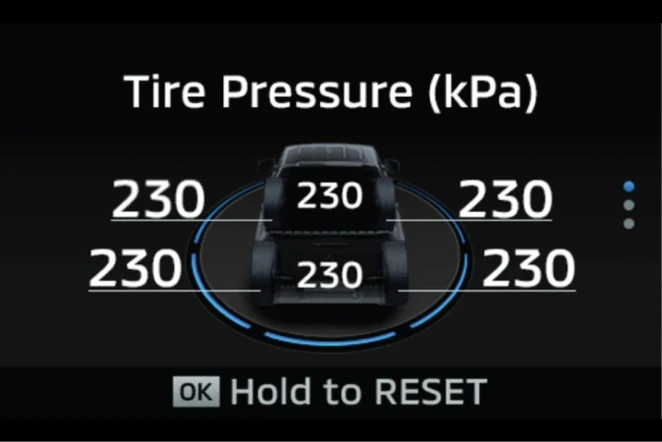 Mitsubishi New Xforce HEV - Tire Pressure Monitoring System (TPMS)