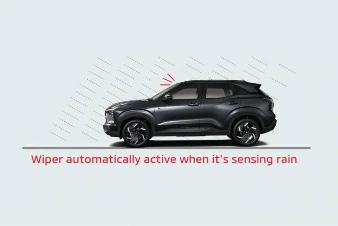 Mitsubishi New Xforce HEV - Auto Light Control & Rain Sensor